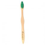 Escova de Dente de Bambu Infantil Individual - Verde
