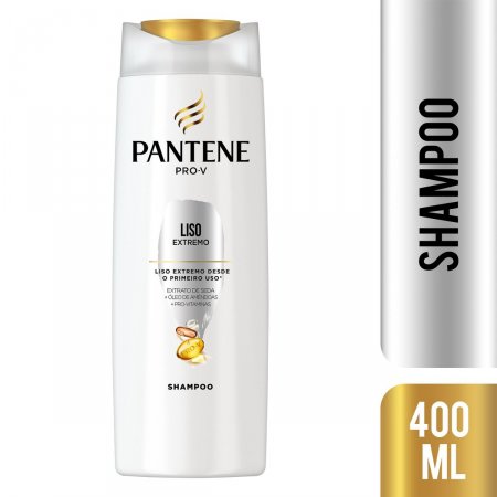 Shampoo Pantene Pro-V Liso Extremo com 400ml
