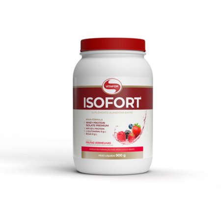 Suplemento Alimentar Isofort Frutas Vermelhas com 900g