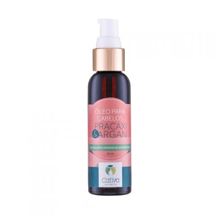 Óleo para Cabelos Cativa Natureza Natural Aracaxi e Argan 60ml