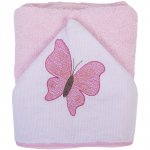 Toalha de Felpa Soft Bordada Encanto com Capuz de Centro - Elefante Bailarina