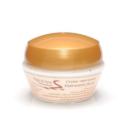 Creme suavizante e hidratante facial