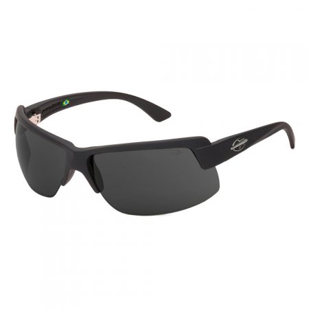 Óculos de sol mormaii gamboa air 3 preto fosco lente cinza