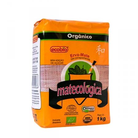 Erva Mate orgânica para Chimarrão Ecobio 1Kg