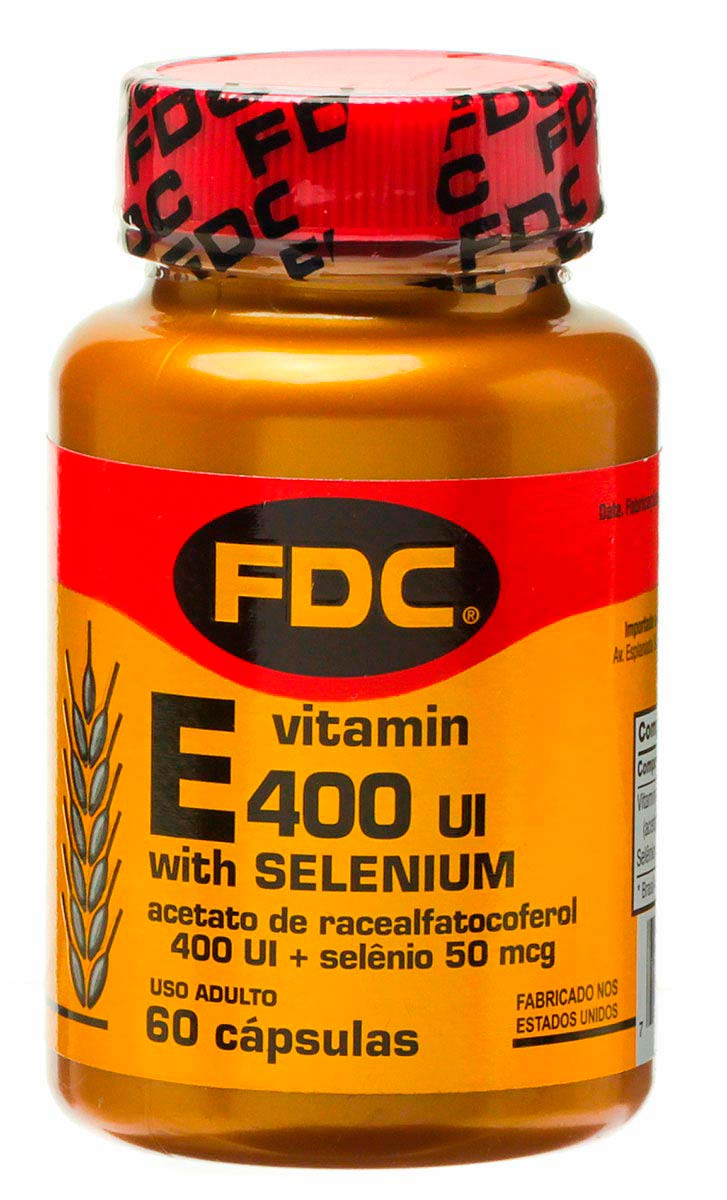 Vitamina E 400UI + Selênio 50mcg
