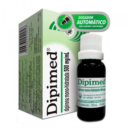 Dipimed 500mg gotas com 20ml