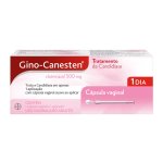 Gino Canesten 500mg com 1 Cápsula Vaginal + 1 Aplicador