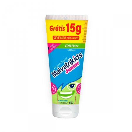 Gel Dental Infantil Malvatrikids Júnior com 85g
