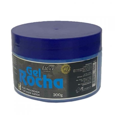 Gel Fixador Rocha Ultra Azul Liver 300G