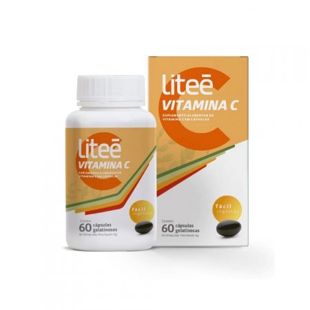 Vitamina C Liteé 60 Cápsulas Gelatinosas