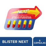 Next com 5 cápsulas