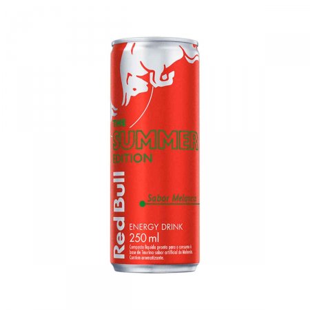 Energético Red Bull The Summer Edition Sabor Melancia com 250ml
