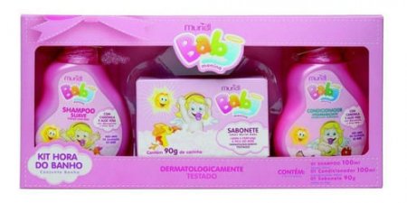 Kit Infantil Baby Muriel Banho Menina