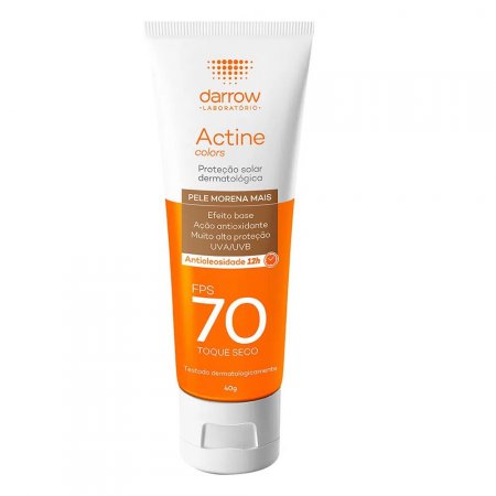ACTINE PROTEÇÃO SOLAR FPS70 40G - VÁRIOS TONS