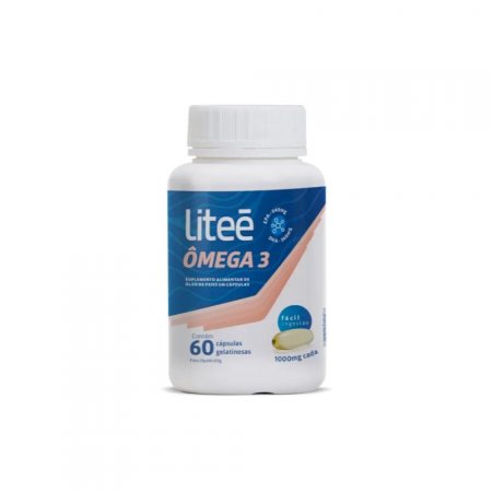 Ômega 3 Liteé Gelatinosas 60 Cápsulas