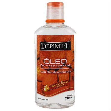 óleo Removedor Hidratante Com óleo de Amêndoas 240ml Depimiel