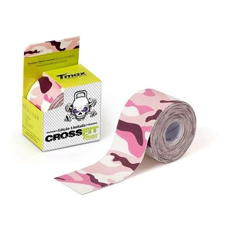 Faixa Kinesio T Max 5 X 5M Crossfit Rosa