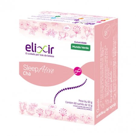 Chá SleepAtive Elixir 60g com 60 sachês