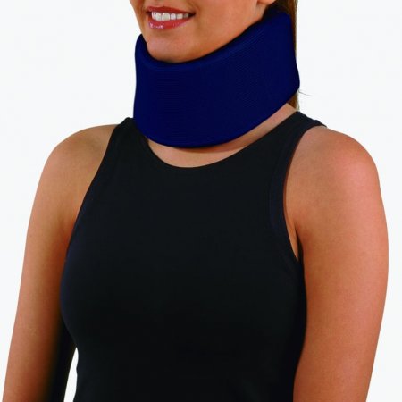 Colar Cervical Mercur Espuma Leve Azul P BC0162