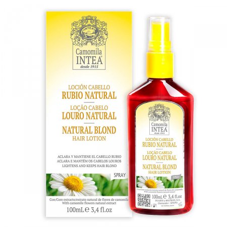 Loção Capilar Clareadora Camomila Intea Loiro Natural com 100ml