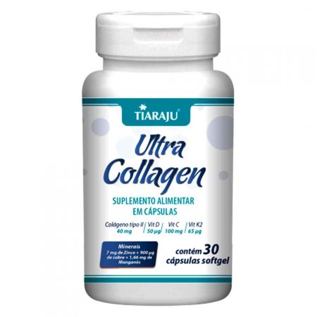 Ultra Collagen Colágeno tipo II com Vitaminas Tiaraju 30 caps