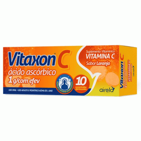 VITAXON VITAMINA C 1G COM 10 COMPRIMIDOS EFERVESCENTE