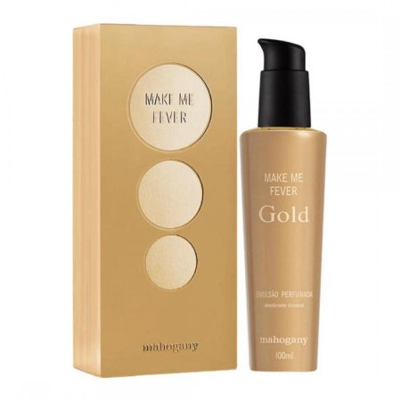 Make Me Fever Gold Hidratante desodorante Corporal 100ml Mahogany