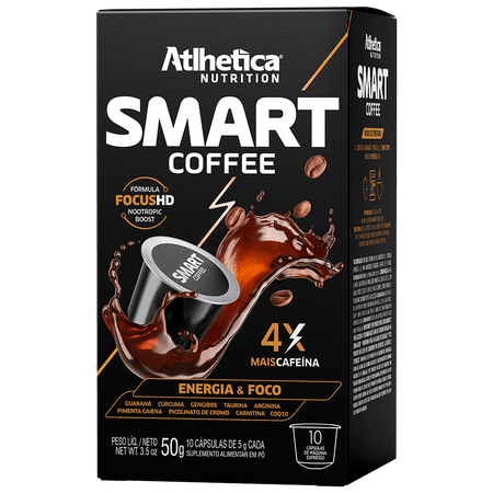 Smart Coffee 10 Cápsulas Smart Coffee (10 Cápsulas de 5g para Café Expresso)
