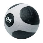 Bola Medicinal 4KG Preto e Cinza - Escape