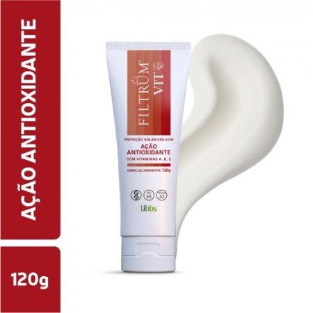 Protetor Solar Filtrum Vit Antioxidante FPS 50 com 120g