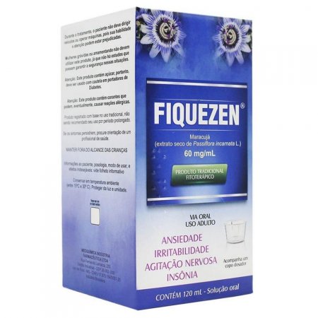 Passiflora - Fiquezen 60MG/ML SOL 120ML - MEDQUIMICA