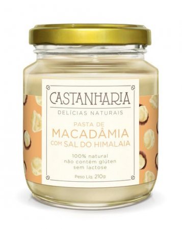 Pasta de Macadâmia Castanharia 210g