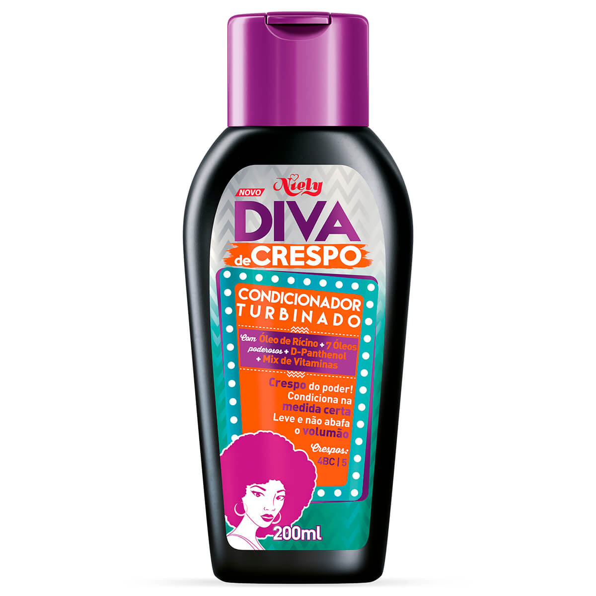 Condicionador Turbinado Niely Diva de Crespos