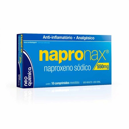 Napronax 550mg com 10 comprimidos