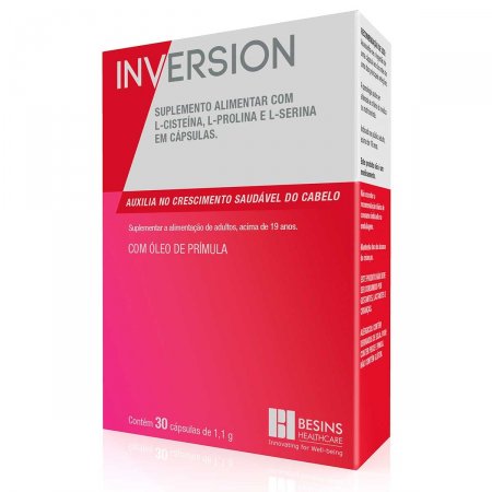 Suplemento Alimentar Inversion com 30 cápsulas
