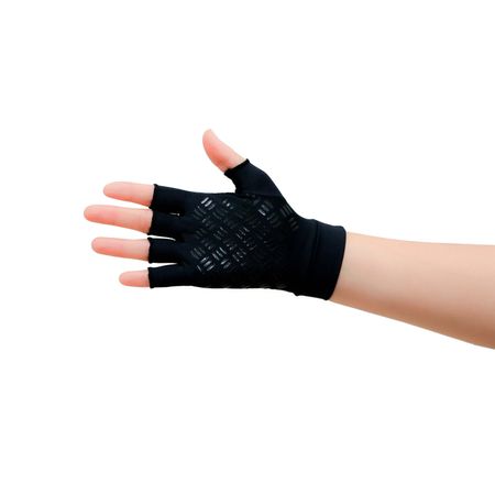 Luva de Proteção Solar Curta Cor Preta - Flambé G