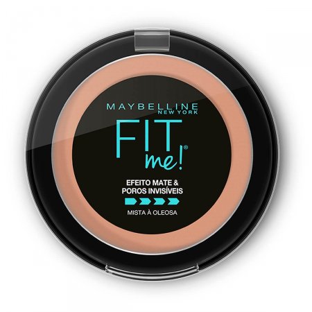 Pó Compacto Maybelline Fit Me R05 Médio Rosado Efeito Mate com 1 unidade
