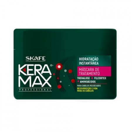 Máscara de Tratamento Keramax Hidratação Instantânea 350g Skafe