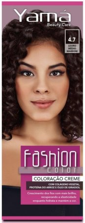 Coloração Yamá Beauty Care Mini Kit Fashion Color 4.7