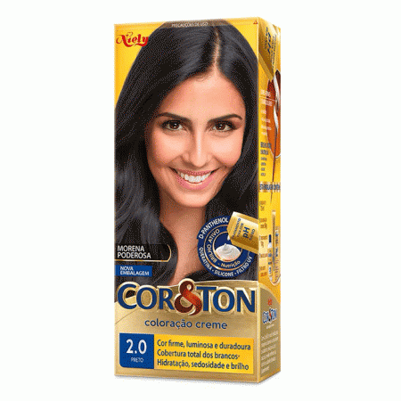 TINTURA COR TON 2.0 PRETO