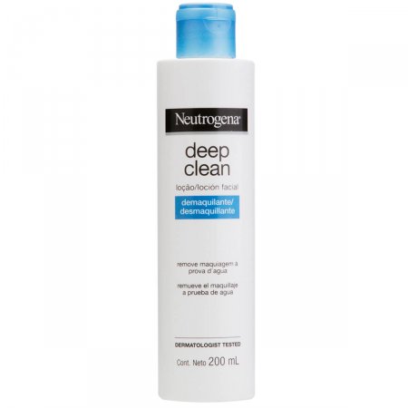 Loção Demaquilante Neutrogena Deep Clean com 200ml