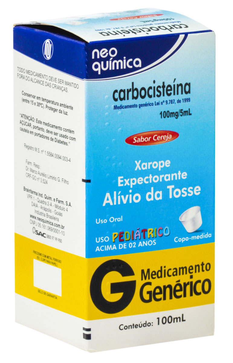Carbocisteína 20mg/ml