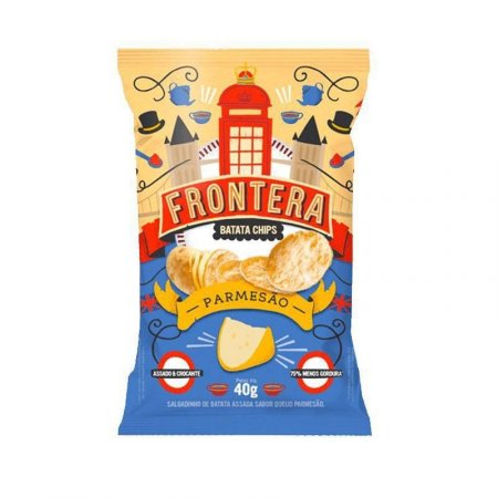 Batata Chips Parmesão Italiano 40g Frontera