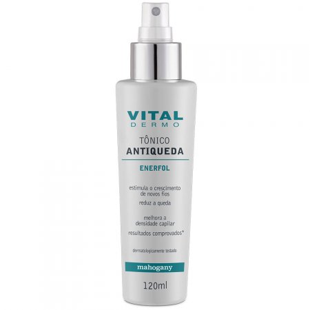 Tônico Antiqueda Mahogany Enerfol Vital Dermo 120ml