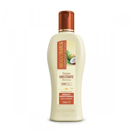 Shampoo Umectante Bio Extratus Óleo de Coco com 250ml