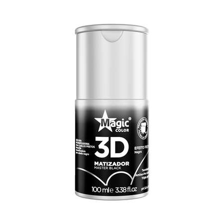 Mini Matizador 3D Master Black - Efeito Preto Intenso - 100ml