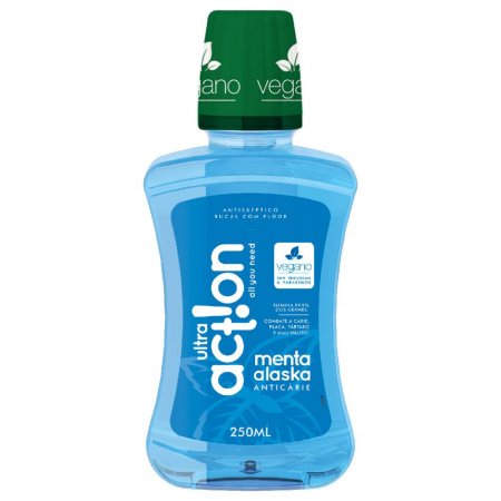 Antisséptico Bucal Ultra Action Menta Alaska 250ml