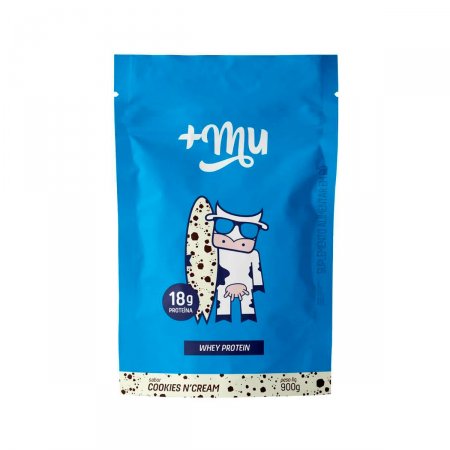 Whey Concentrado Mais Mu Refil Cookies'N Crean com 900g