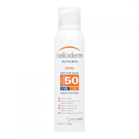 Protetor Solar Helioderm Kley Hertz Suncare Spray 200ml