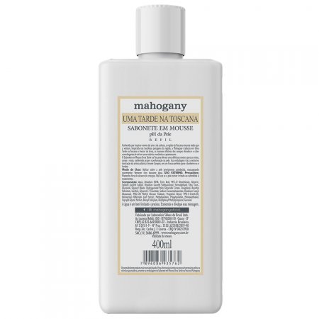 Sabonete em Mousse Mahogany Uma Tarde na Toscana Refil 400ml